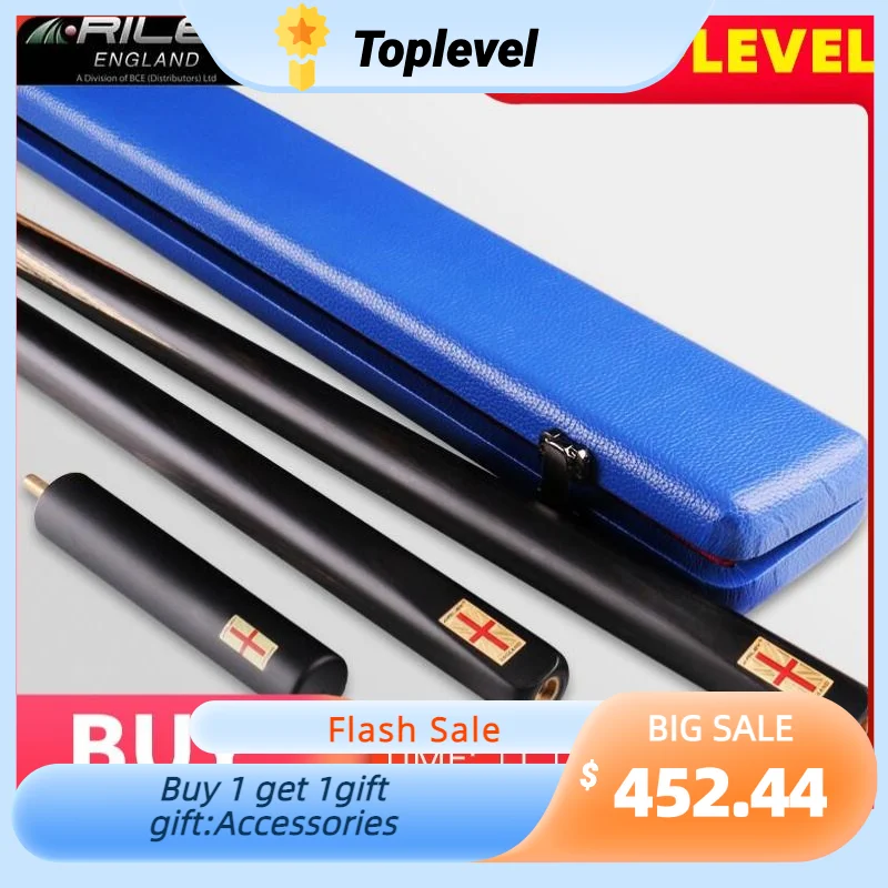 Riley Res701 Snooker Cue Billiard Stick Kit With Case With 6 Inch