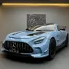 1:18 Mercedes-Benz AMG GT Sports car Alloy Car Model Sound And Light Pull Back Toy Car Die-Cast Boys Collection Decoration Gift 1