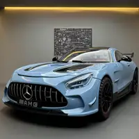 1:18 Mercedes-Benz AMG GT Sports car Alloy Car Model Sound And Light Pull Back Toy Car Die-Cast Boys Collection Decoration Gift 1