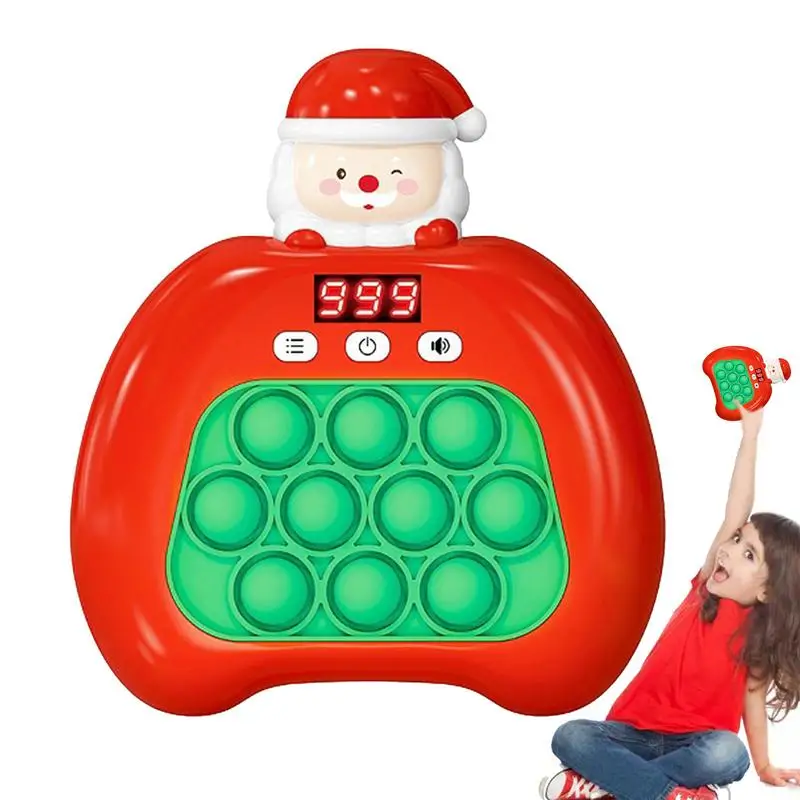 

Bubble Pop Toy Electronic Bubble Press Features 4 Modes Game Battery Powered Toy For Kids Light Up Sensory bubble Fidget Toys