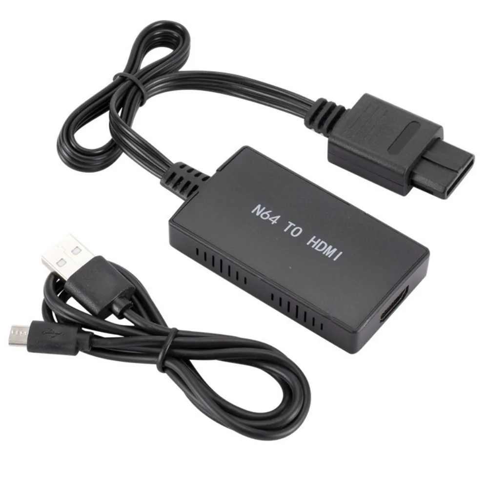 

NTSC3.58/NTSC4.43 N64 To HDMI-compatible Converter Video Adapter N64 / SNES High-definition No Need To Drive