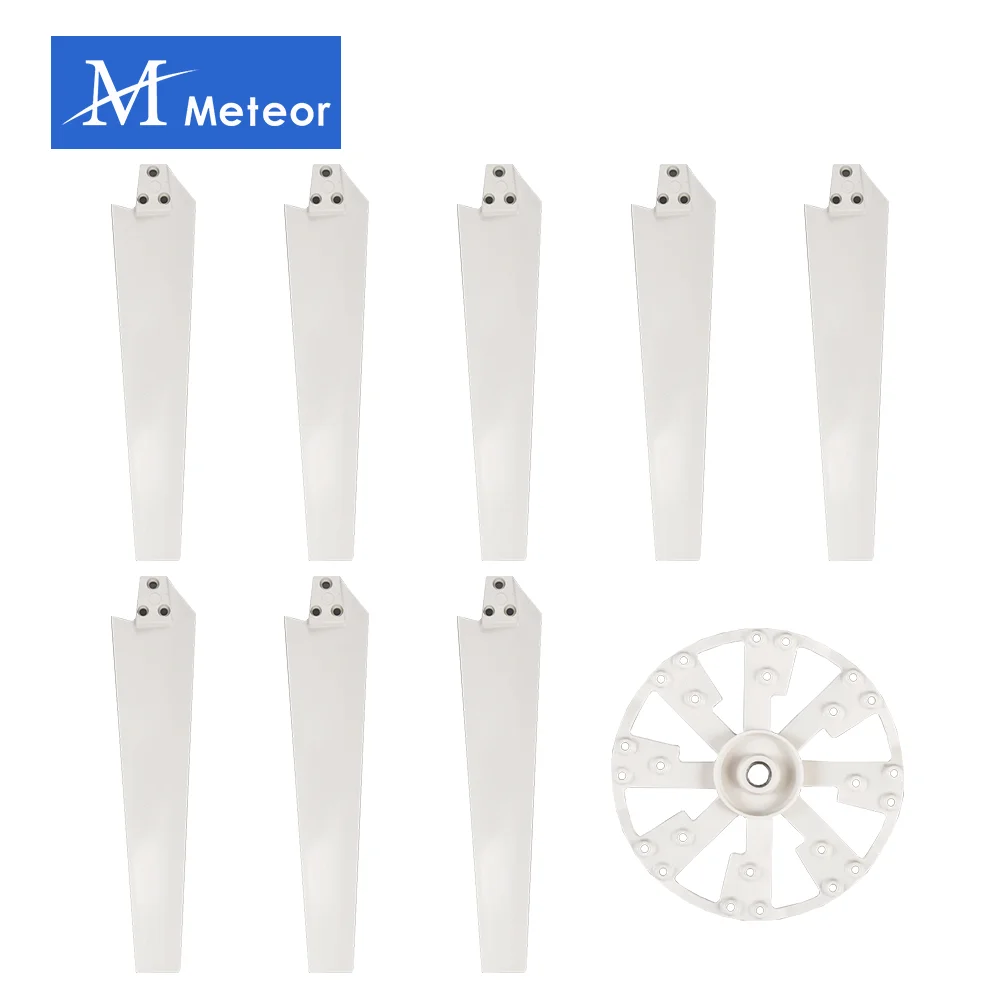 Nylon Blade 370mm 400mm Horizontal Wind Turbine Accessories Generator DIY Blades Windmill Home Appliance Camping
