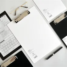 

Minimalism A4 A5 Clipboard Writing Pad Clip Board File Folders Document Holders Writing Board School Office Supplies Stationery
