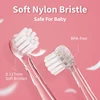 SEAGO Toddler Electric Toothbrushes for Baby Ages 0-3 Years Baby Toothbrush with Smart Timer Soft Brush for Baby with 8 Refills 3