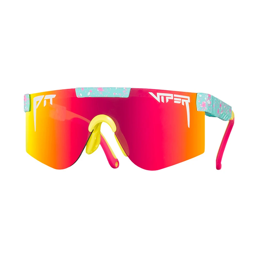 transition motorcycle sunglasses Brand Pit viper XS Sunglasses Boys Girls Colorful Mirrored Polarized Sun Glasses For Kids UV400 Protection Goggles With Case round motorcycle goggles Helmets & Protective Gear