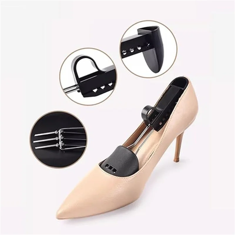 1 Pair Plastic Shoe Tree Shaper Shapes Stretcher Adjustable Women Men Unisex Fashion Shoe Tree shoe stretcher shoe accessories shoe tree