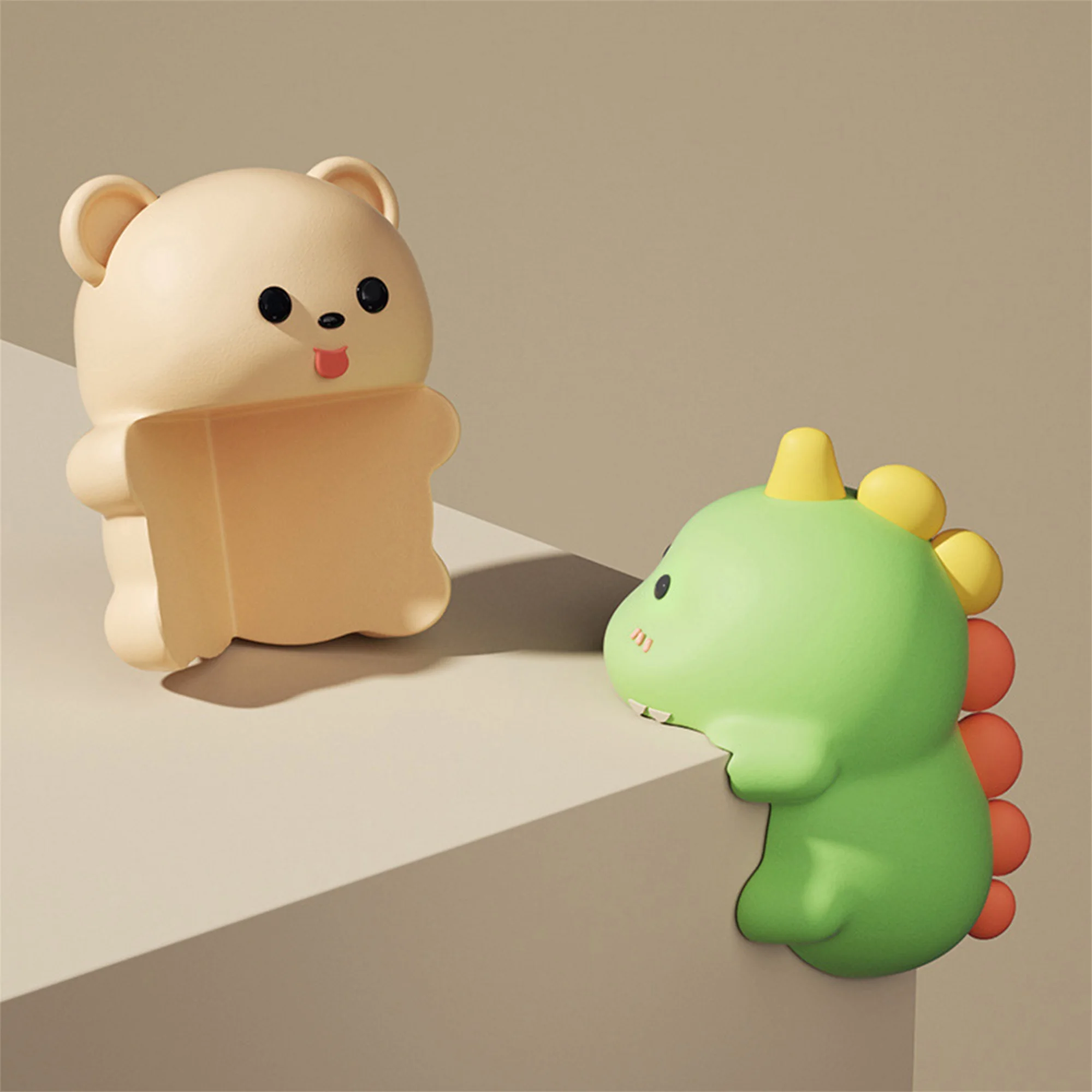 Soft Silicone Animal Shaped Corner Guards for Baby Proofing Tables and Furniture - Child Safety Edge Protectors for Toddlers