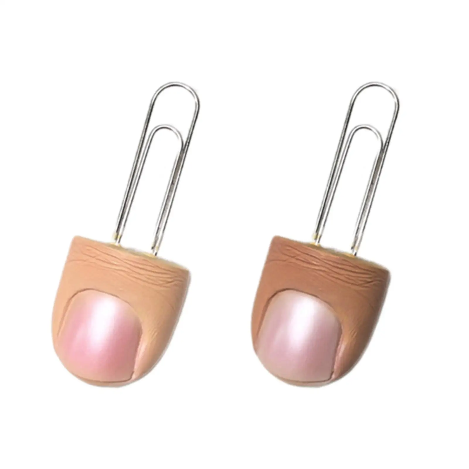 

Забавные искусственные украшения для книжной полки, креативные костюмы, для дома, офиса, школы, в форме пальца, зажимы для бумаги, полимерные закладки