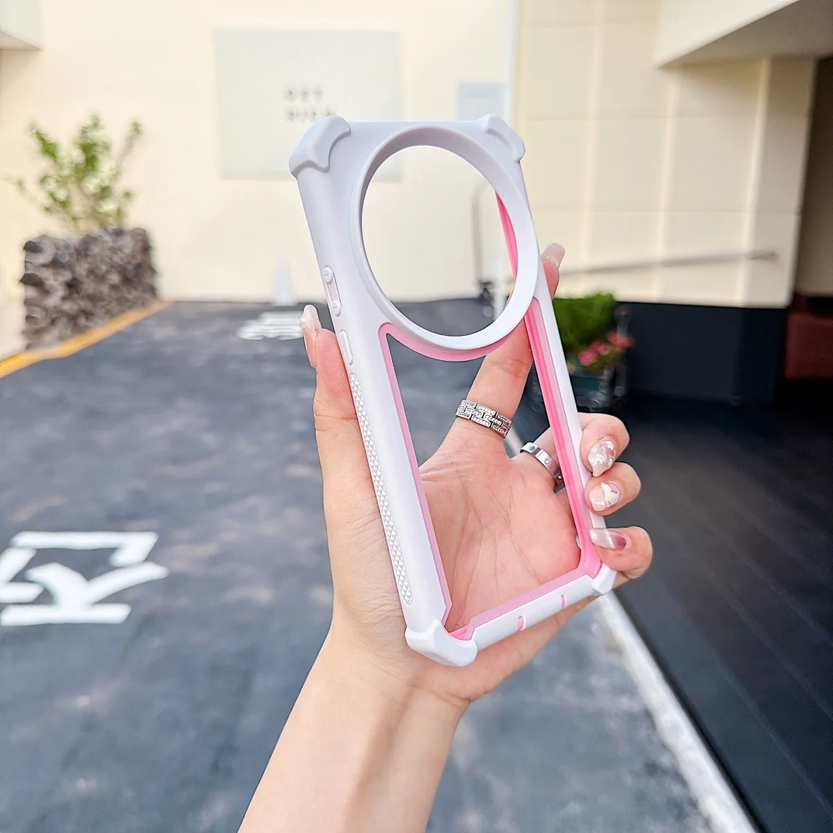 Heavy Duty Dual Layer Anti-Drop Transparent Phone Case