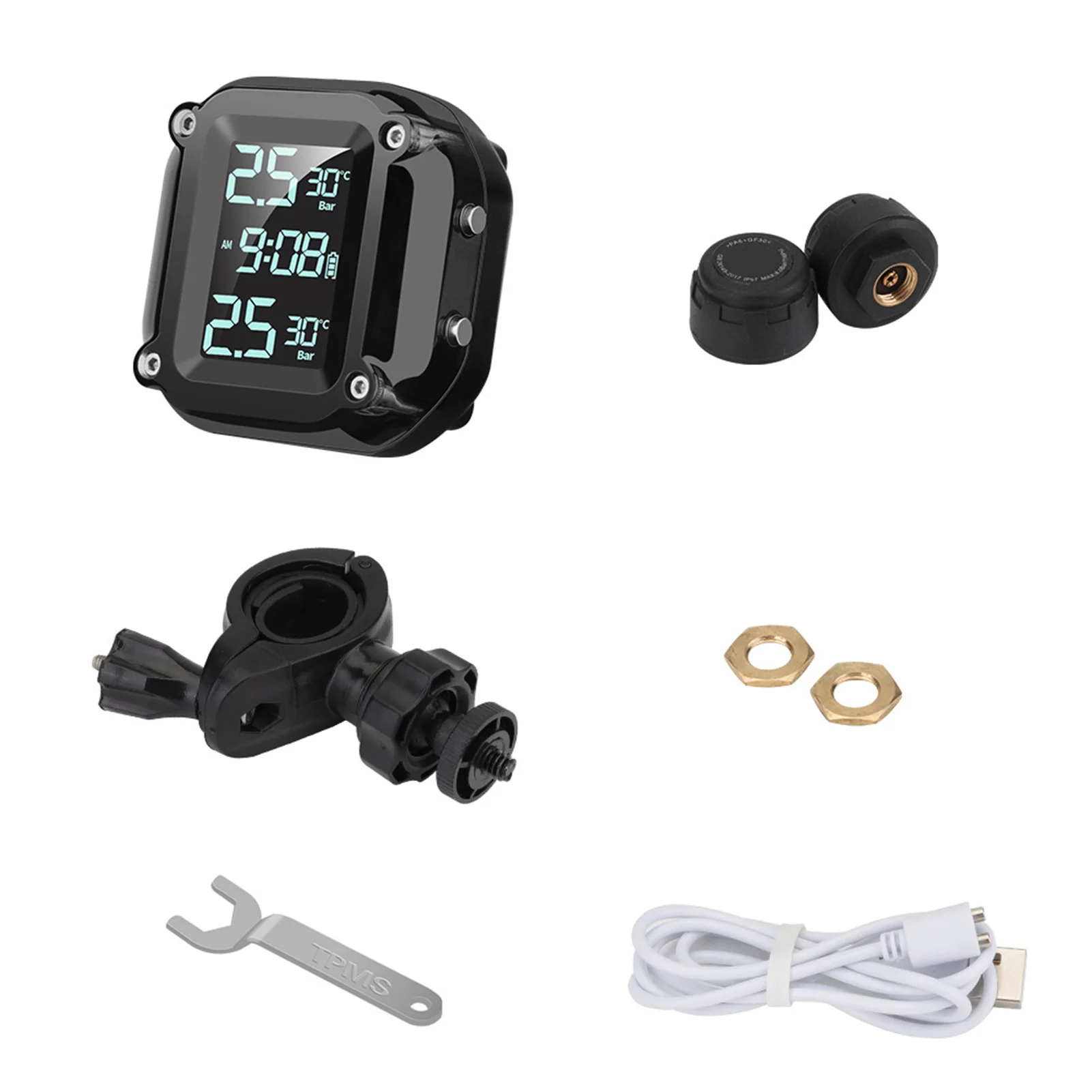  Ÿ̾ з ͸ ý, , USB TPMS, 2  ܺ ,  LCD ÷