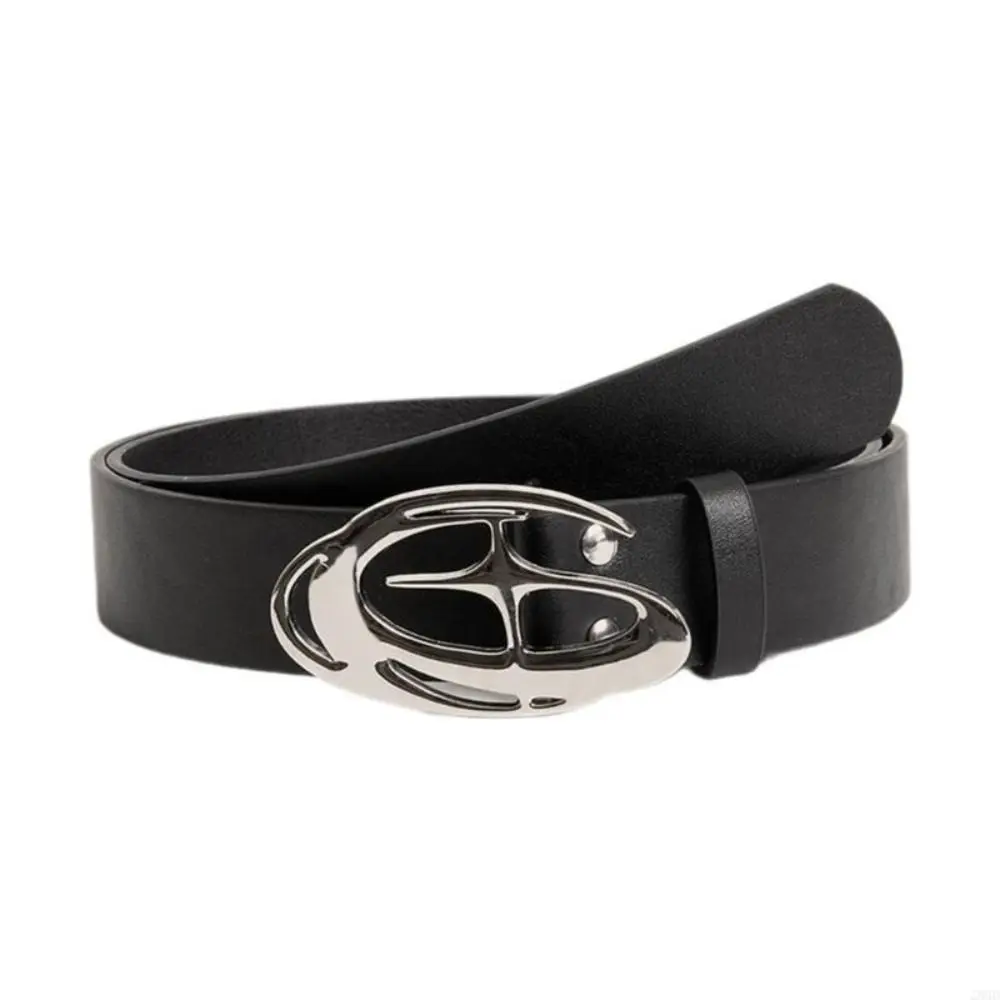Geschenke PU-Leder Damen Freizeitgürtel Luxus Design Maillard-Stil Dornschließe Bund Trendige vielseitige Hosenkleidergürtel