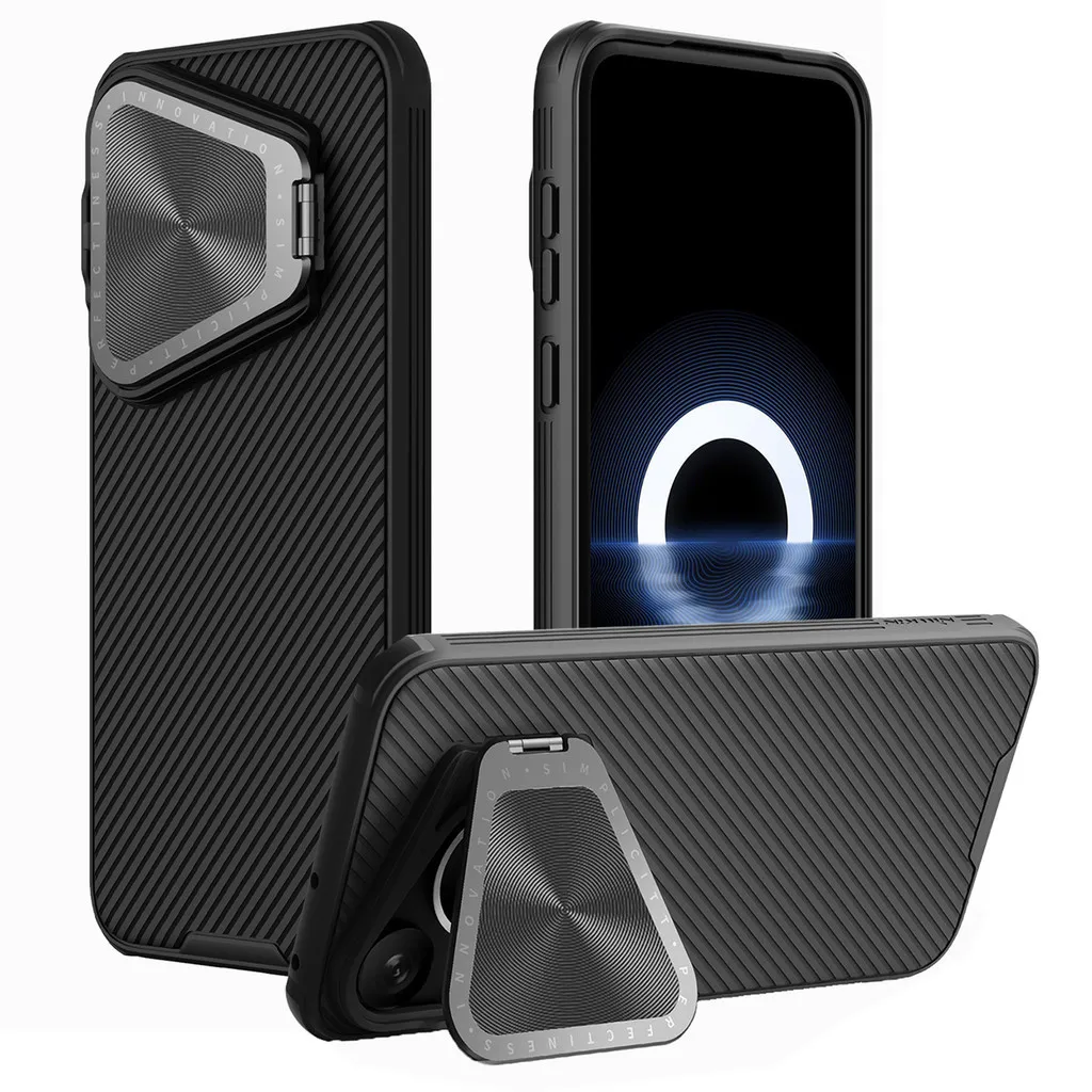 

Чехол Nillkin CamShield Prop для Huawei Pura 70, защита объектива скользящей камеры с подставкой