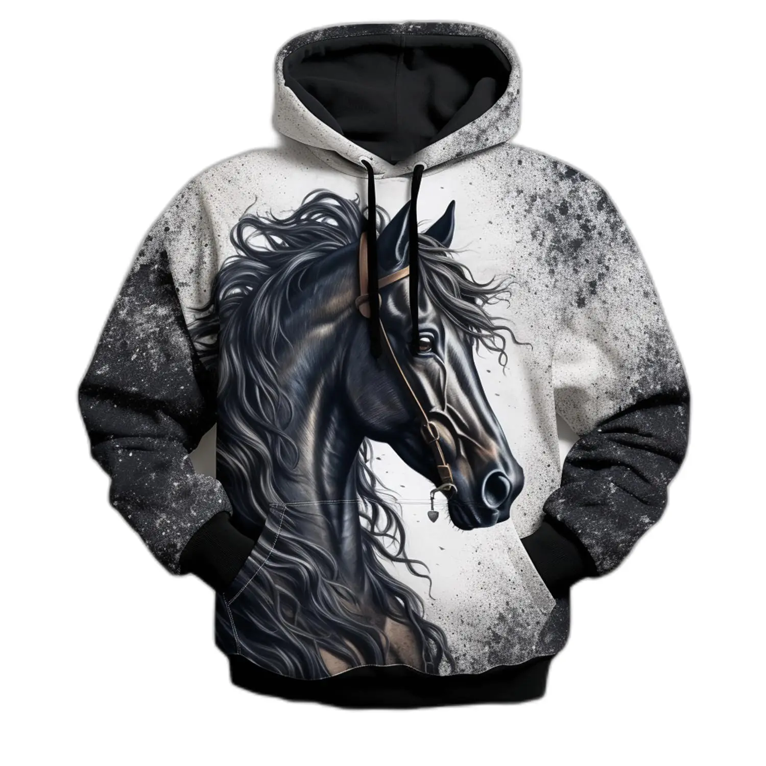 Graphic 3D Print Oversized Hoodie Sweatshirt