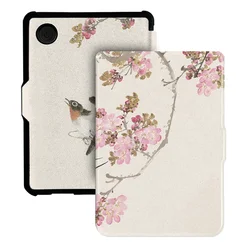Kobo Clara 6 - Inch E - Reader Protective Cover with Auto Sleep/Wake and Painted Patterns - Kobo Clara Colour (B53)