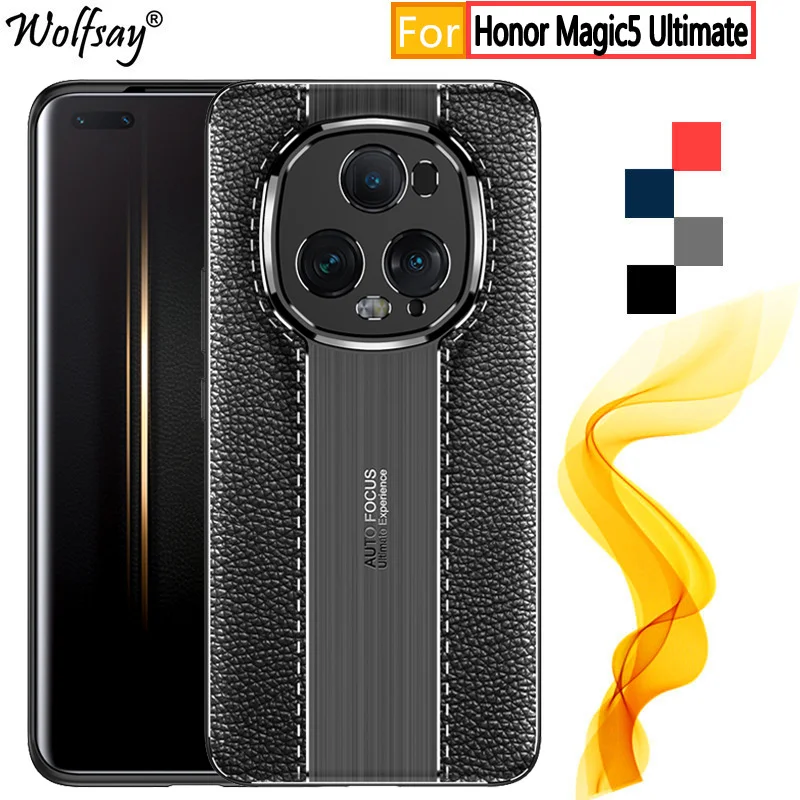 Per Honor Magic 5 Ultimate Case Per Honor Magic 5 Ultimate Custodie In Gomma Custodia Posteriore In Silicone Per Honor Magic 5 Ultimate Cover
