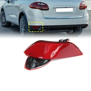 Auto Paraurti Posteriore Luci Copertura Coda Fendinebbia Riflettore Per Porsche Cayenne 2011- 2014 95863110500 95863110600   Lampada di segnalazione posteriore