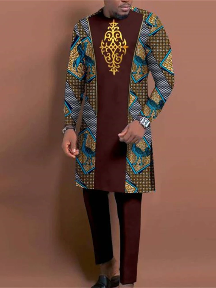 Men's casual fashion set front view