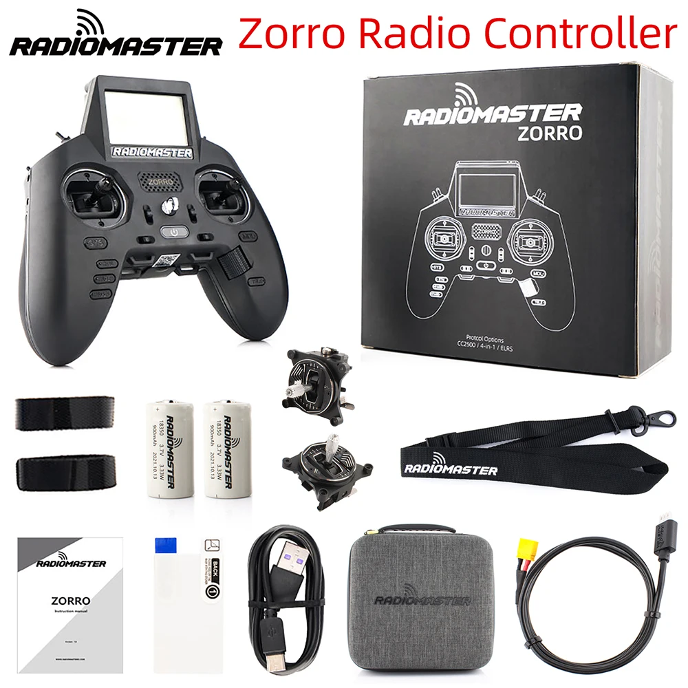 RadioMaster Zorro ELRS 2.4 GHZ RC Controller JP4IN1 RC Radio