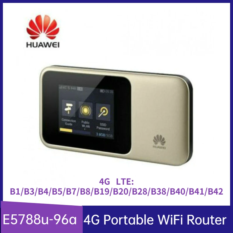 

Original Huawei E5788U-96a Mobile Wifi 1G NFC Bluetooth 32 Users 4G Portable Router Unlocked E5788