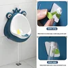 Baby and Children's Toilet Urinal Cartoon Frog Wall-mounted Lift Easy to Wash Portable Boy Urinal 3