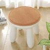 Solid Color Round Cushion Thickened Non-slip Chair Cushion Home Small Round Stool Student Dormitory Chair Stool Ass Cushion 3