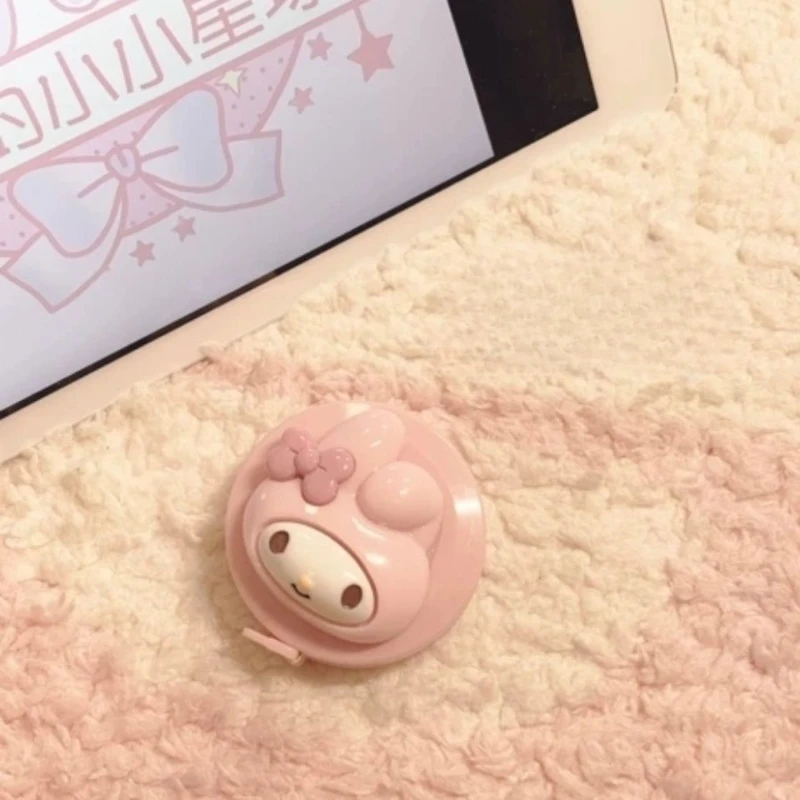 Sanrio Kawaii Hello Kitty Cartoon Cute Mini Measuring Tape 1.5m Automatic Retractable Portable Cinnamoroll Small Measuring Tape