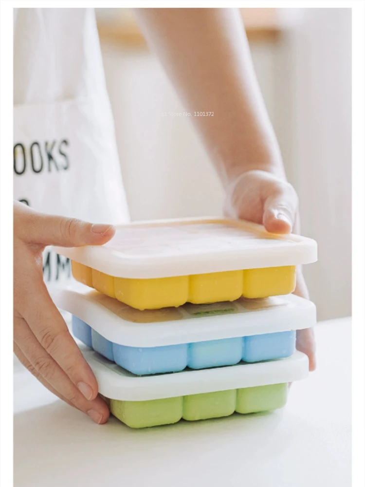 Silicone Children's Food Freezer Storage Molds High Temperature