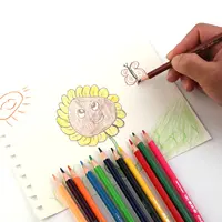 MOTARRO 12Pcs Colored Pencils Set Watercolor Drawing Pencils School Office Writing Stationery Drawing Sketching Art Supplies 4