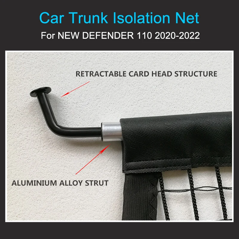 Car trunk isolation net for Land Rover New Defender-110 Interior Package New Equipment for Defender 90 Car Accessories