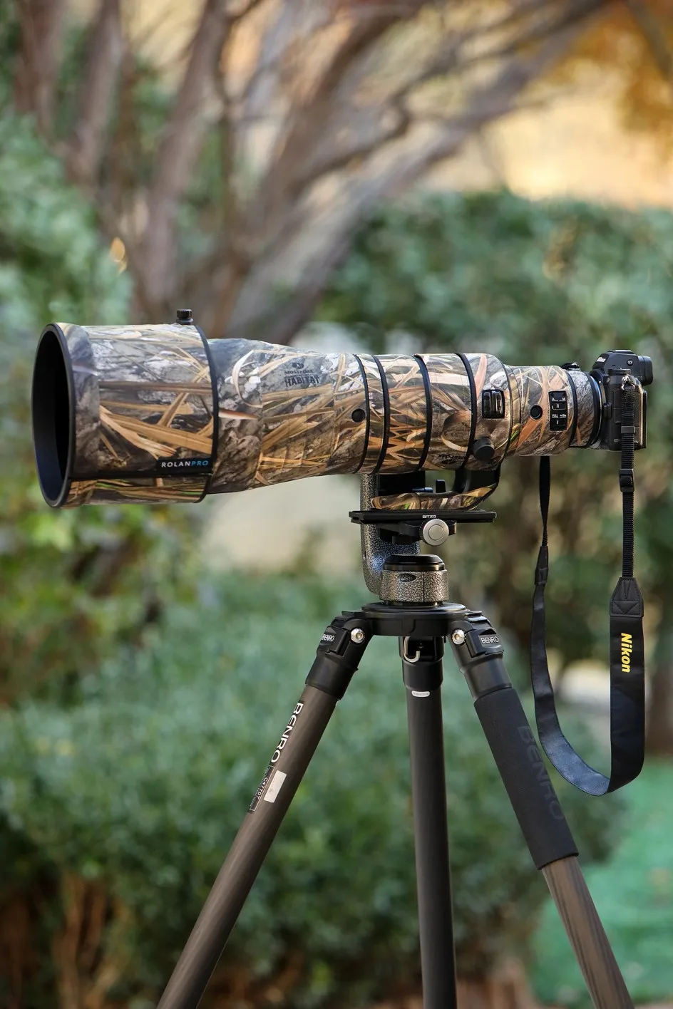 ROLANPRO Wasserdichte SLR Objektiv Camouflage Mantel Für Nikon Z 600mm F4 TC VR S Schutzhülle Guns Fall Kamera regen Abdeckung Z600mmF4 – Detail 19