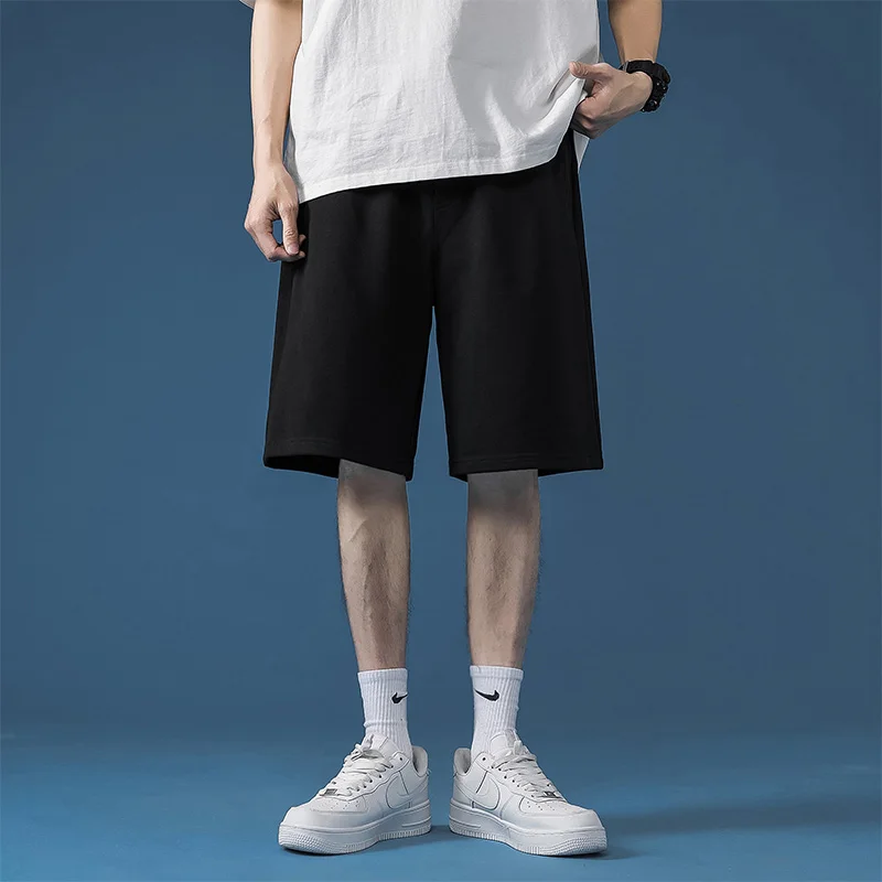 

Summer Sports Shorts Men'S Thin Youth Student Loose Straight Style Versatile 5-Point Pants Basketball Running Casual Trousers