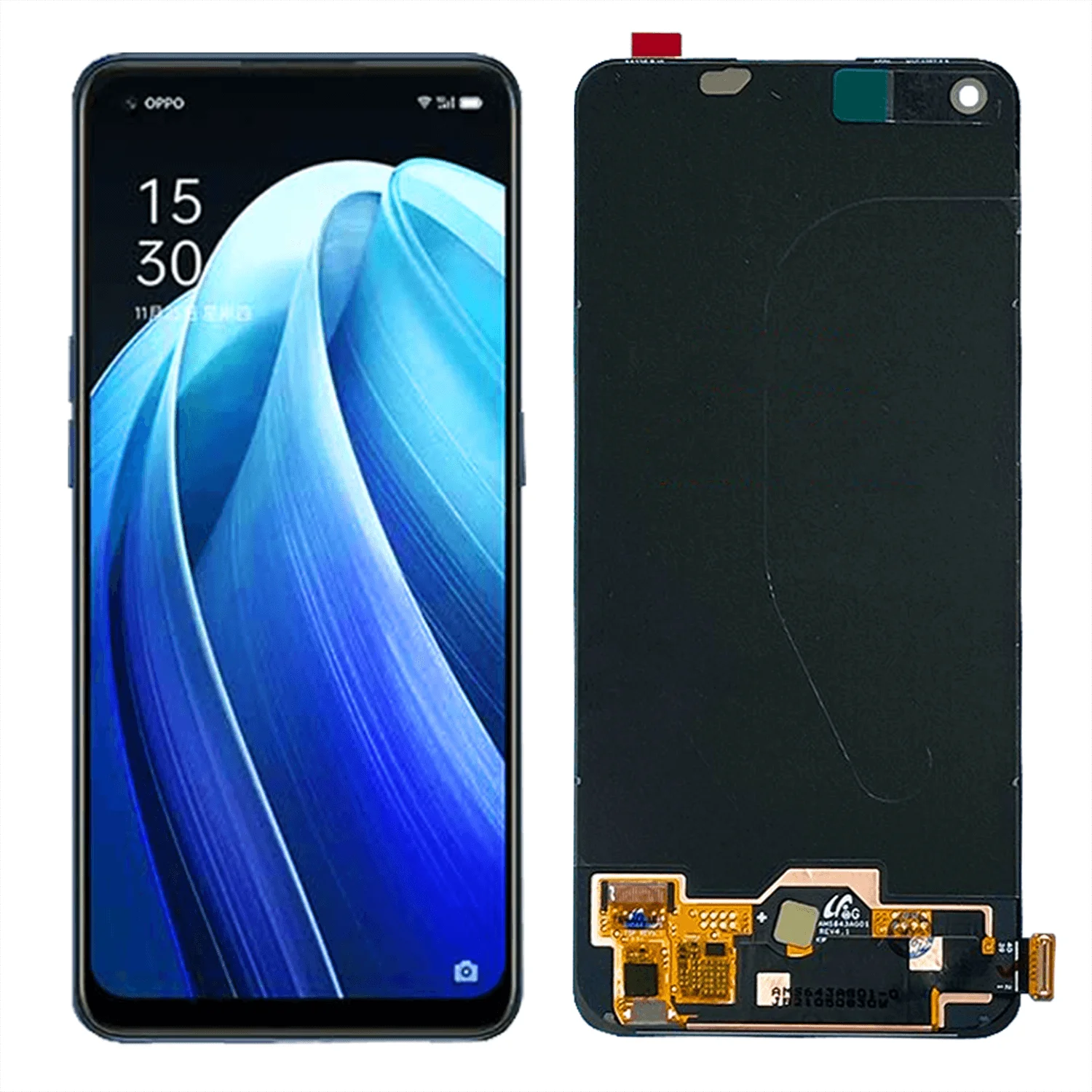 Amoled / TFT Black For Oppo A78 4G CPH2565 LCD Display Touch Screen  Digitizer