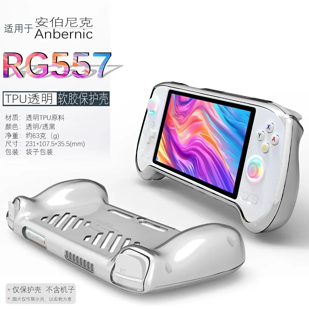 Transparent TPU Silicone Shockproof Protective Case