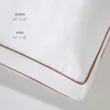 Latex Pillow - High Loft (6" - 7”) - Hypoallergenic Pillow with Shredded Latex Core -Breathable -Machine Washable Organic Cotton 5