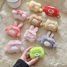 

Creative Cute Plush Animals AirPods 3 Case Apple AirPods 2 Case Cover AirPods Pro Case IPhone Earphone Accessories Air Pod Case