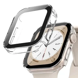 Waterproof Screen Protector and Protective Bumper Case for Series 6 5 4 SE 40MM (Matte clear 10)