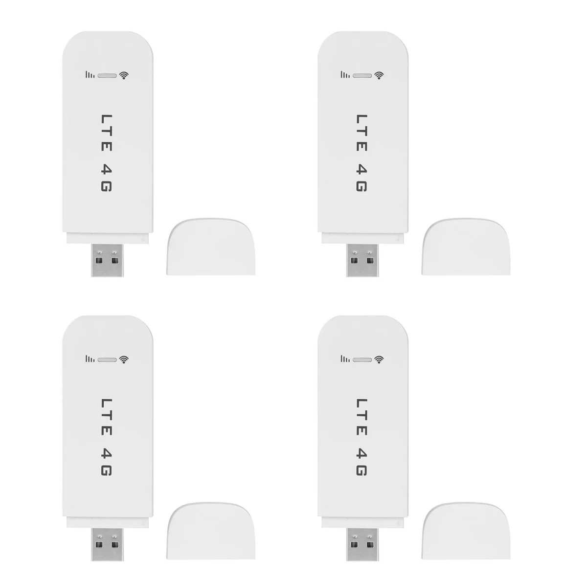 4X Lte Sim Kaart Data Usb 3G/4G Router Wifi Draadloze Usb Auto Modem 4G Wifi Sim Card Stick Mobiele Hotspot/Dongle