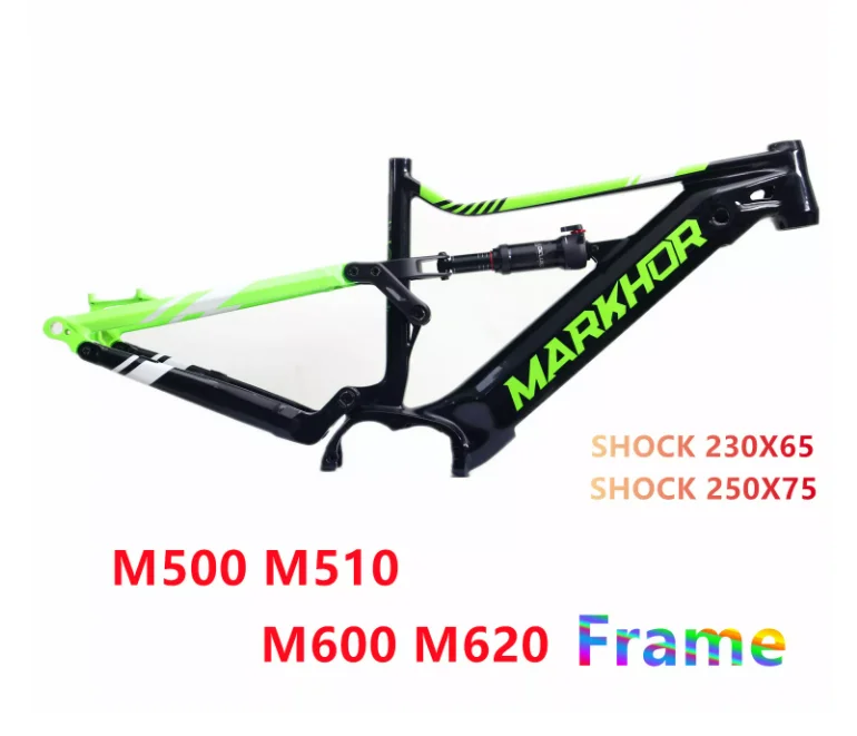 Latest Ebike 2022 NEW Downhill Softtail Suspension Bike M500/M600/M620 Bafang Mid Motor Frame