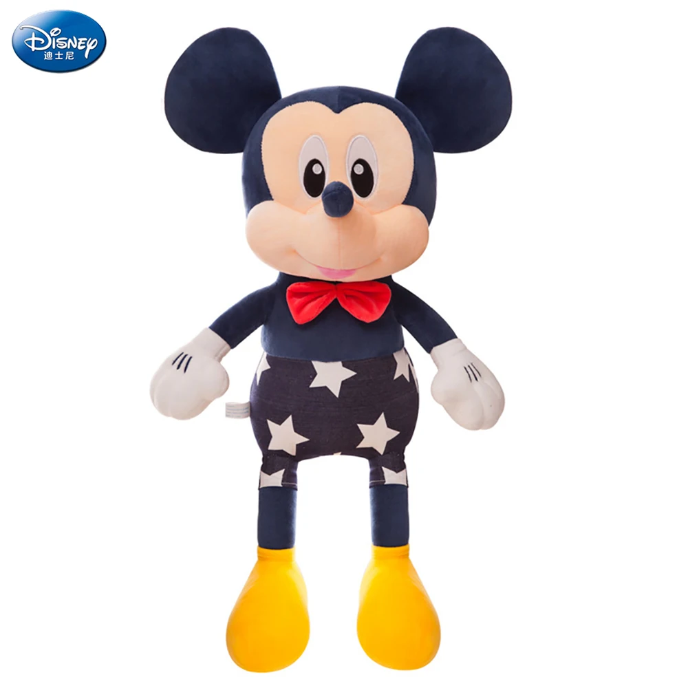 35-55CM Disney Mickey Minnie Mouse Stuffed Plush Dolls For Boys Girls Lovely Soft Plush Toys Kids Birthday Gifts Children