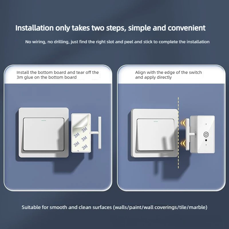 Smart Wireless Remote Finger Switch for Effortless Light Control