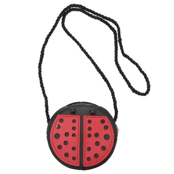 Borsa a tracolla per bambini carina coccinella personalità borsa selvaggia Mini accessori borsa 1
