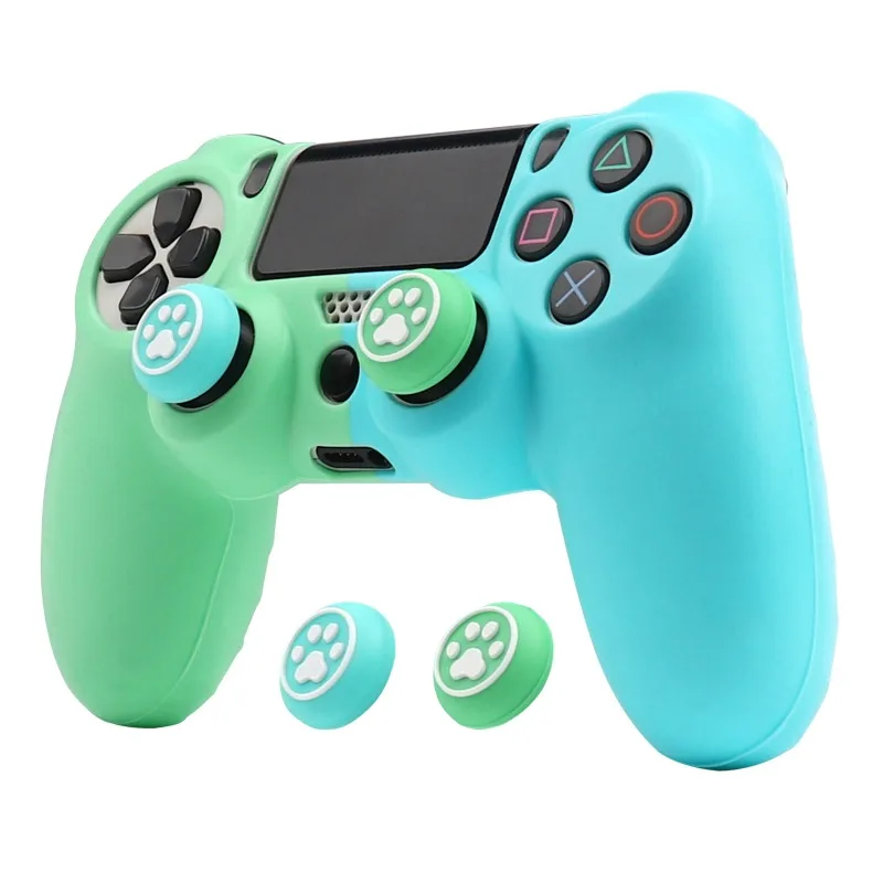 Custodia Protettiva In Silicone Morbido Per Controller Playstation 4 Accessori Per Videogiochi Skin Per Cover Joystick Ps4