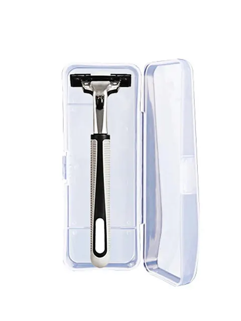 Boîte de rangement pour rasoir manuel, porte-outil spécialisé pour les voyages d'affaires, Double couche, multifonctionnel et Portable 3