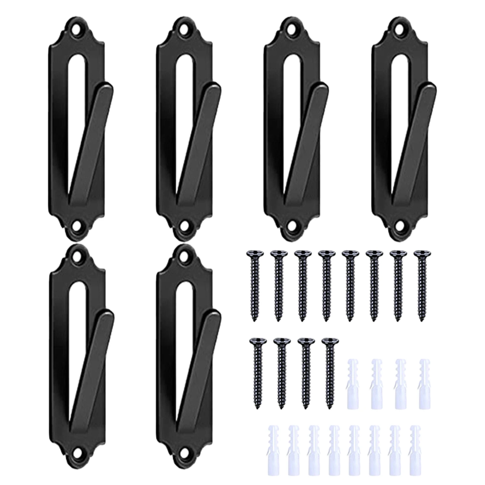 

6 шт. для витрины с головой оленя, подвесная сверхмощная настенная Европейская вешалка с черепом с винтами, расширительные трубки для домашнего декора