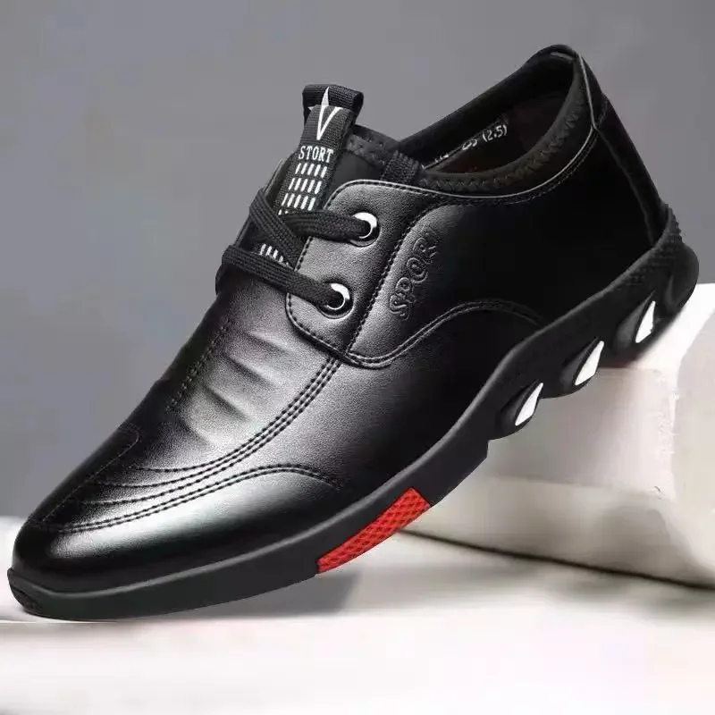 Mens Shoes Platform Slip on Sneakers