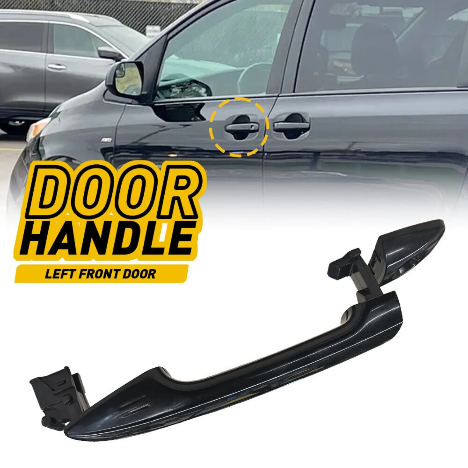 

Front drive/left outer door handle suitable for 09-12 Toyota Venza 11-15 Sienna-