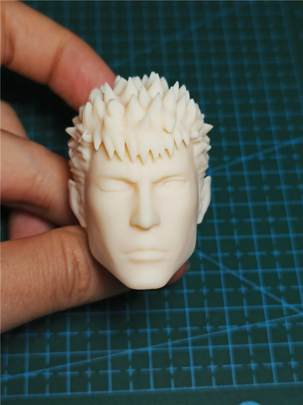 

Dolls 1/6 Scale Warrior ガッツ Head Sculpt Model For 12 inch Action Figure Diy Unpainted Head Sculpt No.466