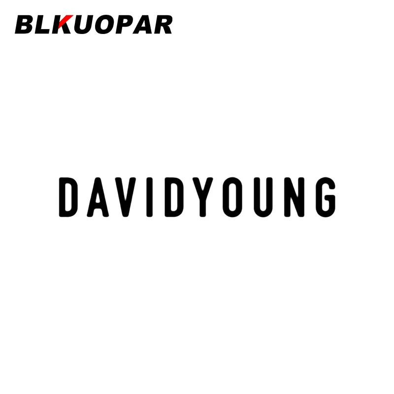 

BLKUOPAR DAVIDYOUNG Car Sticker Waterproof Occlusion Scratch Vinyl Personality Decals Original Caravan SUV Skateboard Decor