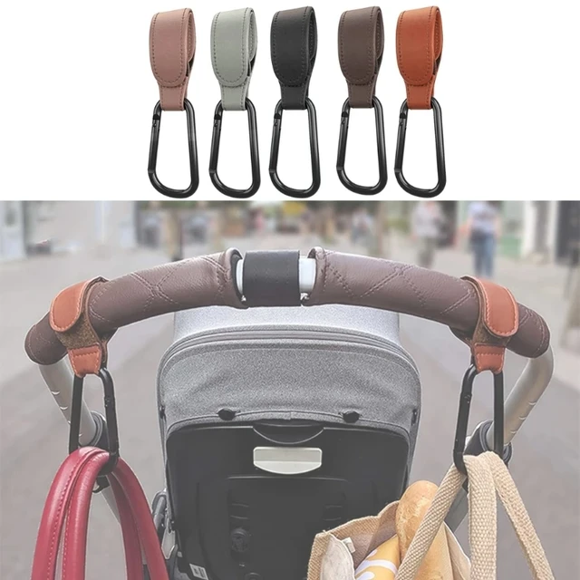 Stroller Straps Stone / Microfiber Leather