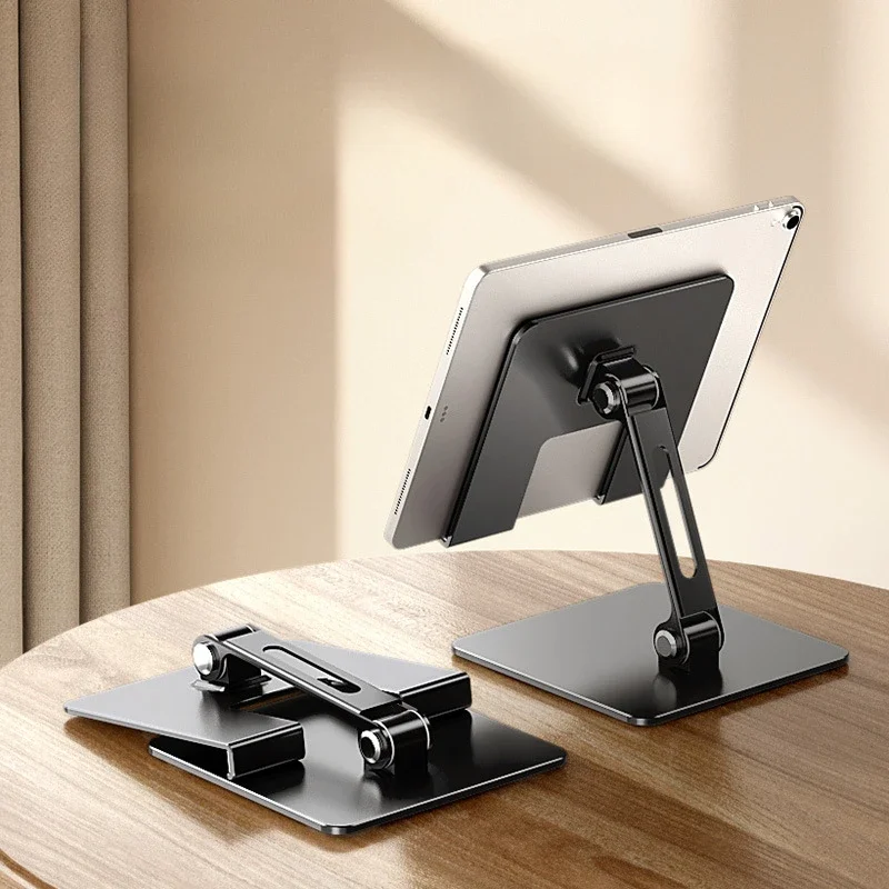 

Adjustable Folding Tablet Stand Holder Cell Phone Metal Desktop Applicable4-13 Inch IPad Stand Non-slip and Solid